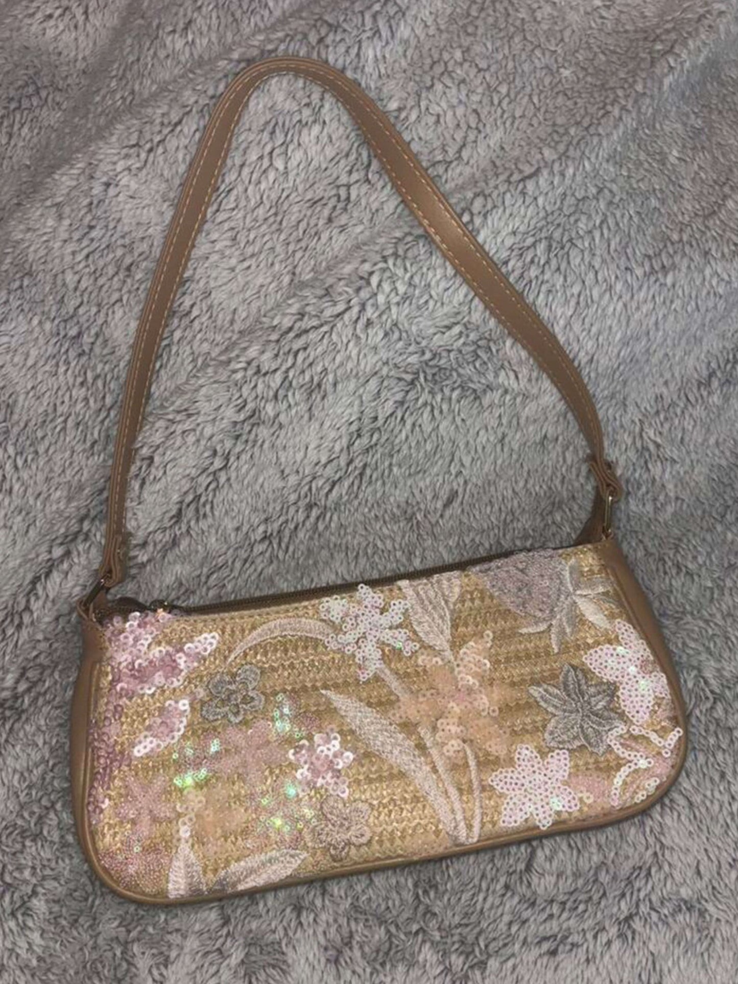 Seame - Taylor Sequin Bag Blue Regular