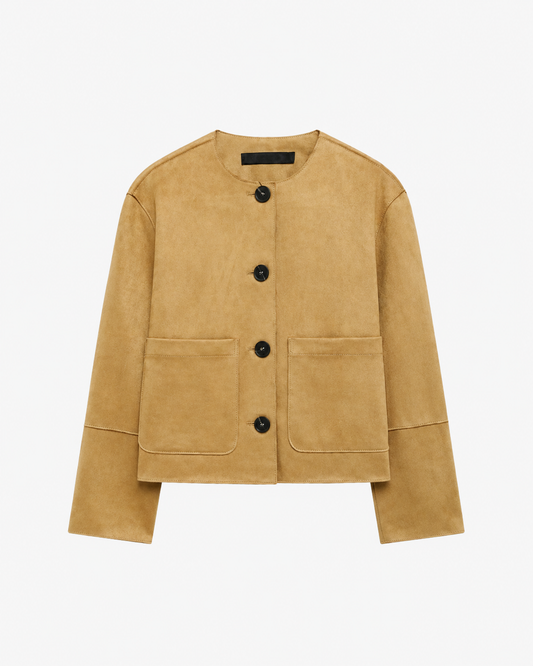 Ruffa Jacket Soft Suede