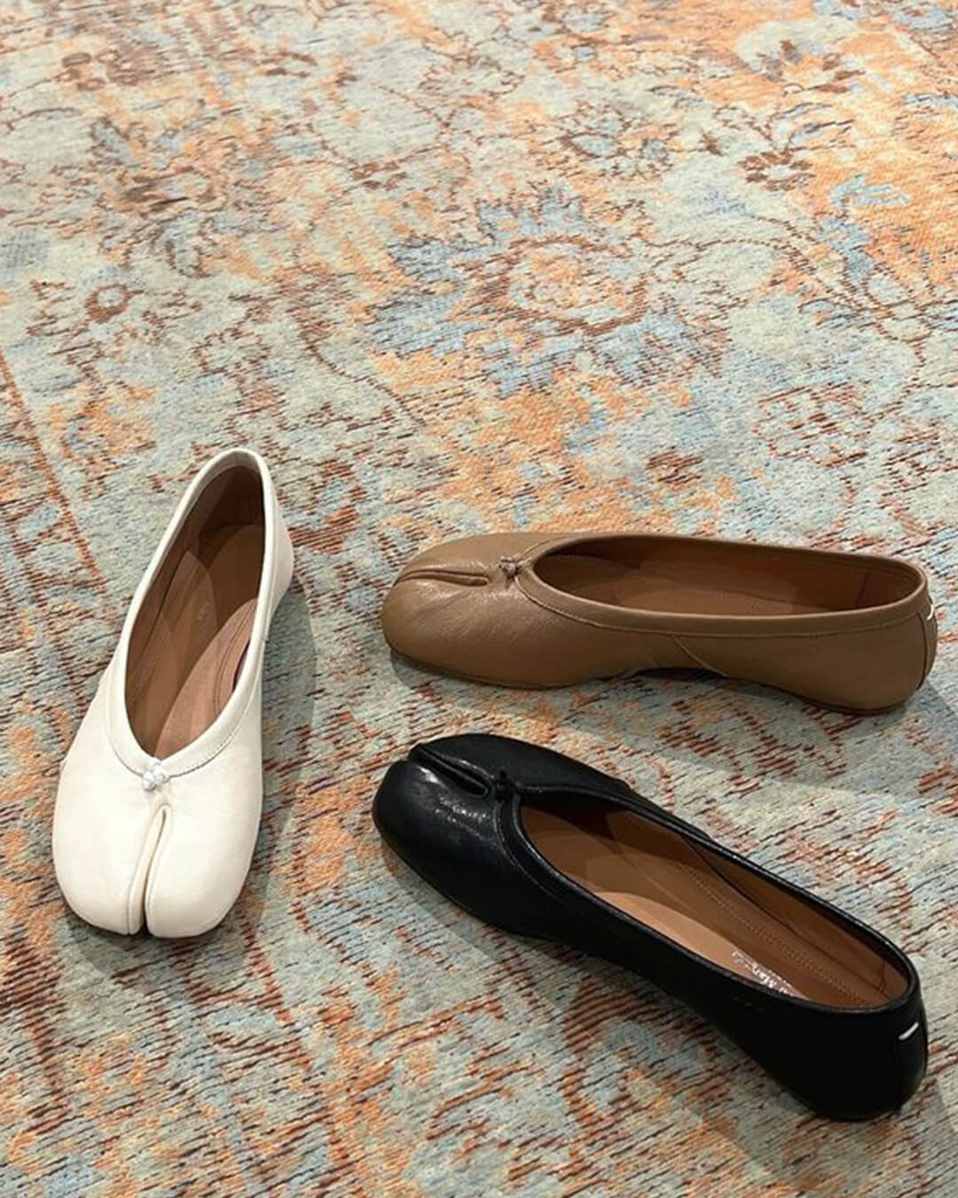 SEAME - Abigail Vegan Leather Flats Black 35